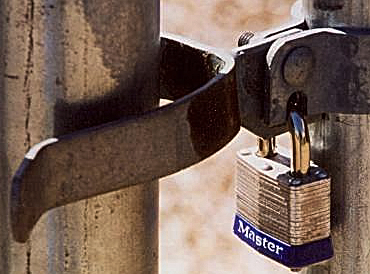 Picture of a lock